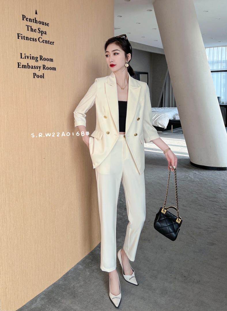 西装套装，女装西装，斯瑞威