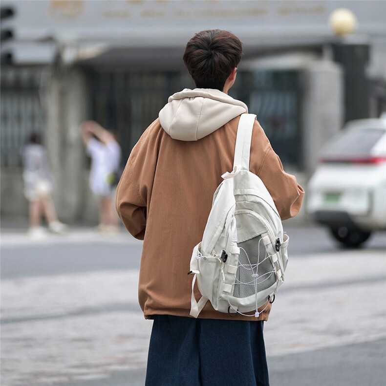 2023款男连帽假两件百搭宽松秋冬夹克外套,男装夹克,电商A210