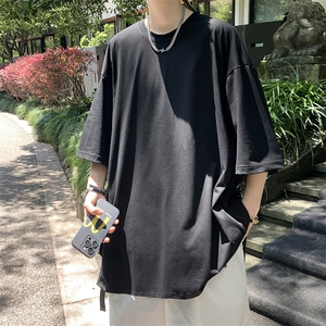C343 P32 2024新款设计感小众t恤短袖男夏季潮牌百搭宽松上衣图片