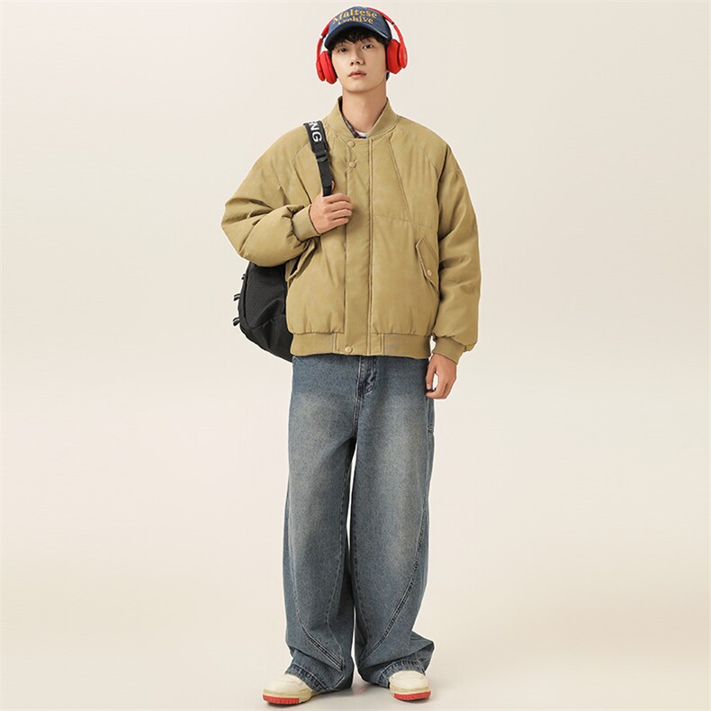 2025冬季新款男日系潮牌立领白鸭绒羽绒服加厚外套棉衣YR72-F255,男装羽绒服,电商A101（原外27）
