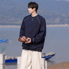 可二开华棉卫衣大码M-5XL表面棉底部聚酯纤维WY77972P50，男装卫衣，星座227-7