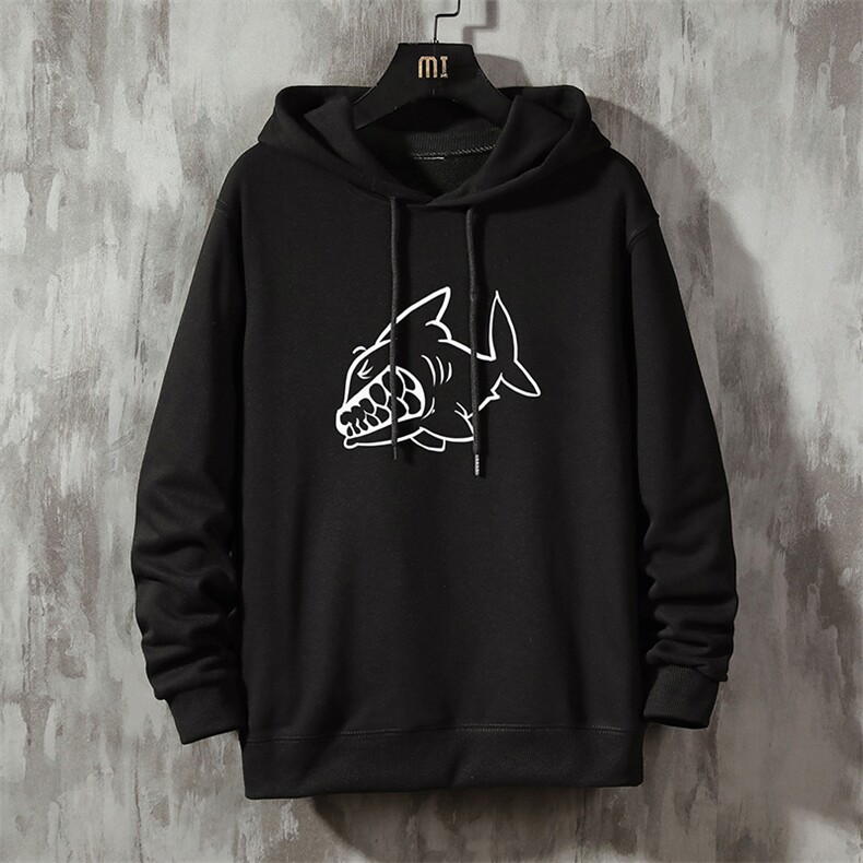 WY2041-P40纯棉连帽卫衣男大码运动帽衫宽松薄外套，男装卫衣，电商A040A