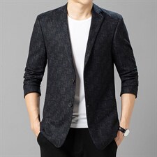 中青年男士西装秋冬商务休闲百搭单西服男上衣外套ASD2317-P180图片