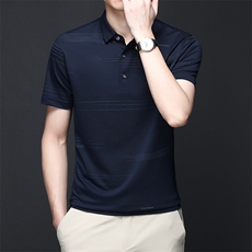 BJ90216男士2023年夏季新款百搭T恤男短袖商务休闲体恤男P70，男装T恤，电商B360