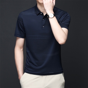 BJ90216男士2023年夏季新款百搭T恤男短袖商务休闲体恤男P70图片