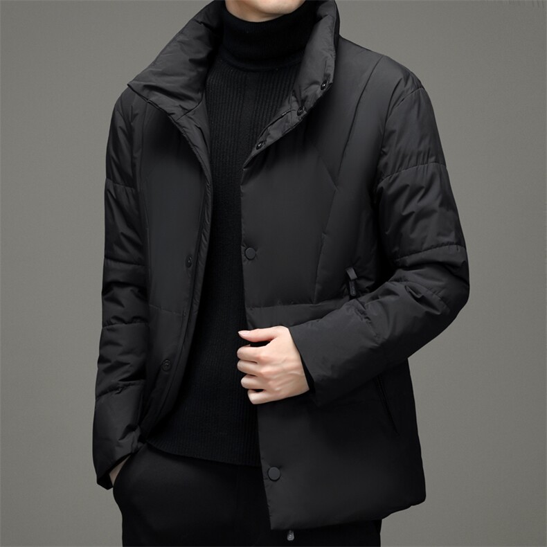 BEYR6629970钱塘2020-2中年男士冬季厚款时尚休闲立领羽绒服P250,男装羽绒服,钱塘207-2