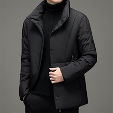 BEYR6629970钱塘2020-2中年男士冬季厚款时尚休闲立领羽绒服P250，男装羽绒服，钱塘207-2