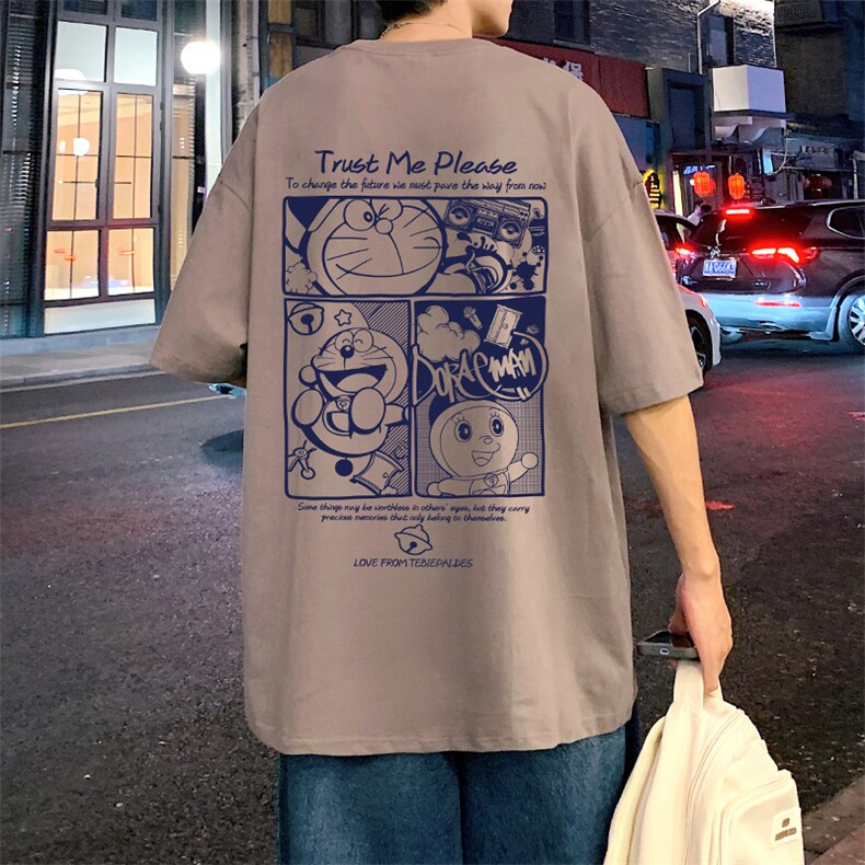 T671P26夏季新品港风高街美式短袖T恤宽松ins重磅纯棉体恤,男装T恤,星座304A