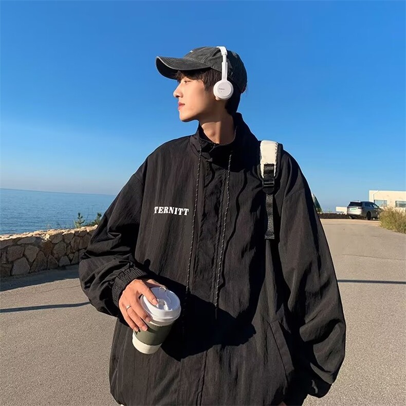 男秋季2022新款长袖夹克外套冲锋衣RC631P58,男装夹克,星座1116-2