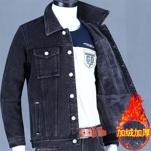 1506-1/J2281加绒/P64冬新款男士外套青年牛仔夹克休闲男装图片