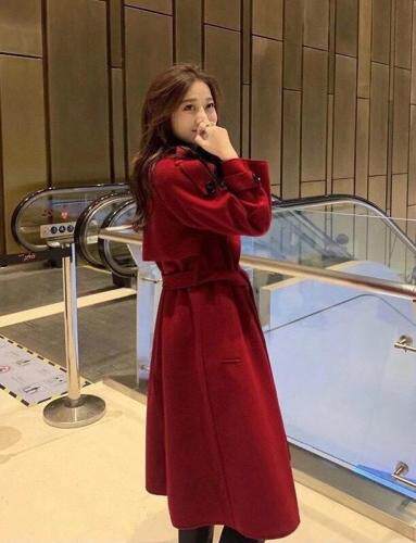 羊绒大衣，女装，MST
