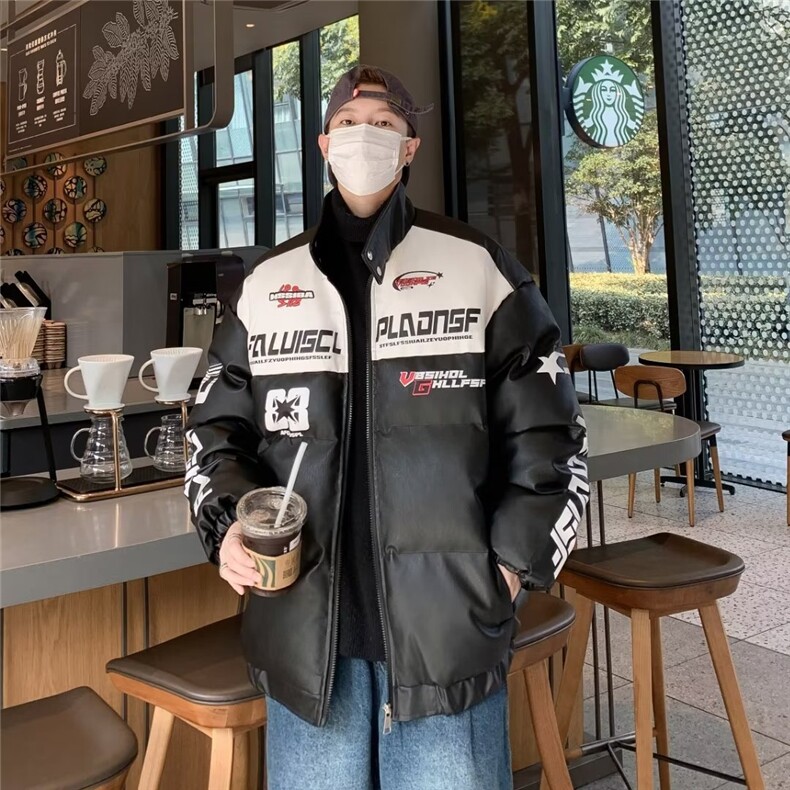 新款棉衣男冬季棉袄外套韩版潮流面包服YM231P100,男装棉衣,星座1116-2