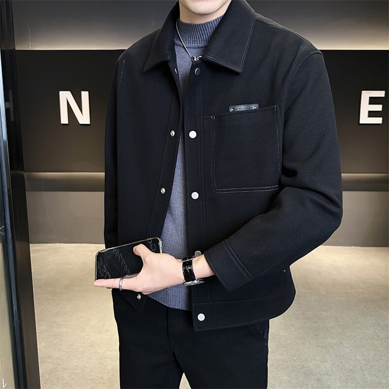 JK902-P1502025秋冬新品痞帅青年夹克百搭青年休闲外套,男装夹克,星座507A（原星座306B-2）