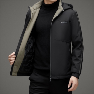 主推羽绒服冬季短款轻薄连帽宽松时尚羽绒服外套QS3709-P205图片