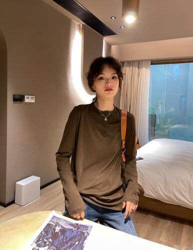 7086#前扣上衣图片