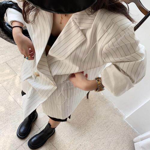 7932条纹西装，女装西装，XTZ style