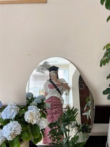 格子半裙?拼格T 高级感十足图片