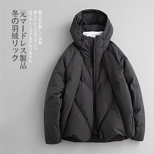 连帽保暖棉服外套同款冬季加厚宽松潮牌棉袄子棉衣夹克LF1005P125,紫色气质衬衫短袖搭配图片