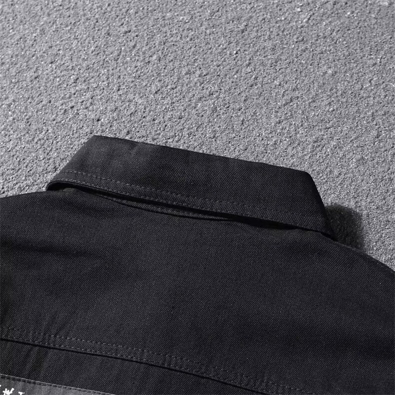 1506A/GY80410/P44腰果花牛仔外套男上衣男春秋冬,男装工装外套,星座1506A