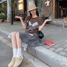 新品设计拼接两件套重工品质款不规则套装裙1156-P160-K248，女装套装/套裙，2C323