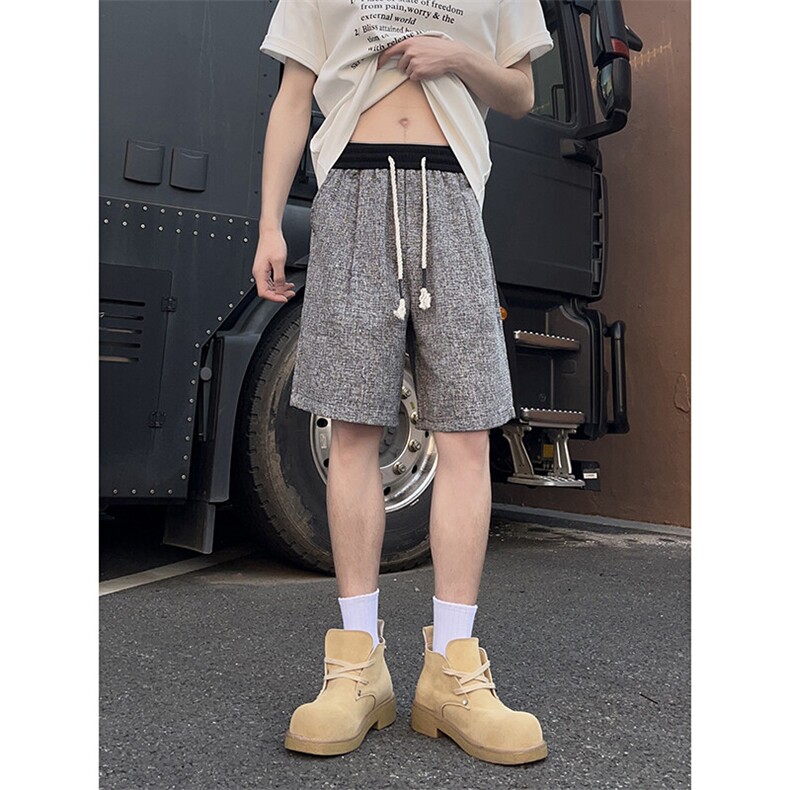 A178男女同款冰丝速干短裤休闲夏季外穿宽松休闲裤DK160-P28,男装休闲裤,电商A178
