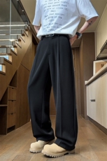西裤男士夏季2025新运动速干男生薄款垂感直筒阔腿长裤Q819-P40，男装西裤，星座610（原A335）