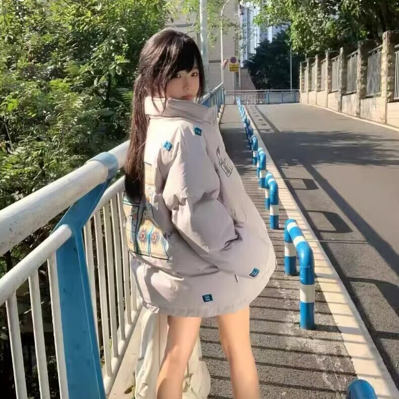 美式复古刺绣字母立领棉服2025秋冬新款潮牌运动宽松保暖情侣外套,男装棉衣,星座506A
