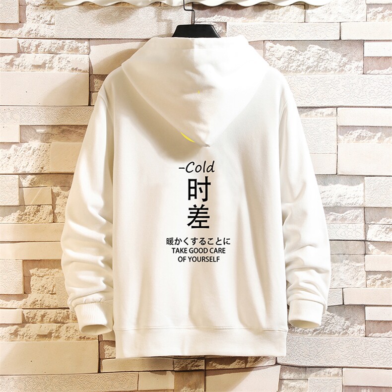 WY2047-P35加绒款-P40纯棉连帽卫衣男大码运动帽衫宽松薄砖墙,男装卫衣,电商A040A