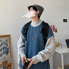 秋冬ins港风宽松潮流个性针织衫日系慵懒风毛衣外套男M810-P36，男装针织衫/毛衣，星座512-2