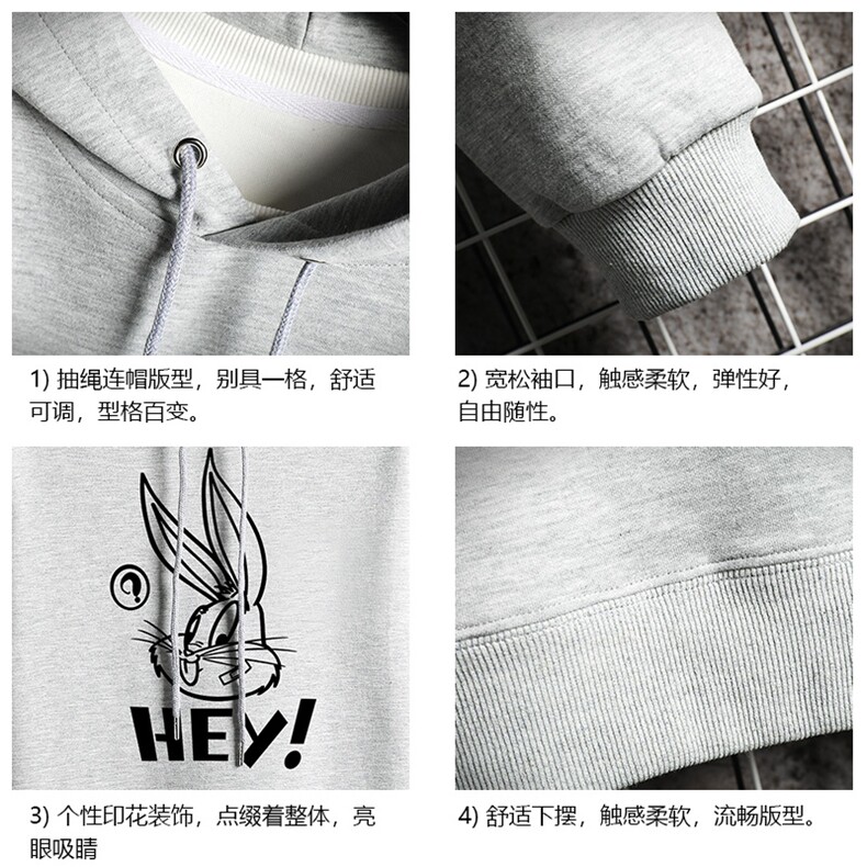 WY2179-P35加绒款-P40纯连帽卫衣男大码运动帽衫宽松薄网格,男装卫衣,电商A040A