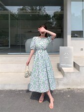 韩版连衣裙，女装连衣裙，阿爆