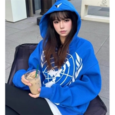流行连帽卫衣女百搭日系潮流气质简约文艺时尚慵懒新款WY07，男装卫衣，星座1116A（原606A-3）