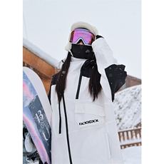 冬季防水防风加棉保暖潮滑雪衣中性连帽时尚滑雪服外套HF57-P175，男装棉衣，电商A001-1