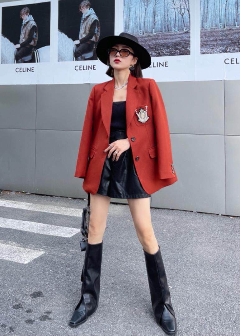 精仿西装外套，女装西装，秋莎明月