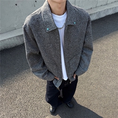 秋冬夹克男潮流翻领工装外套青少年上衣GS9092，男装夹克，星座1206（原A206）