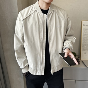 美式飞行员夹克 2025春秋宽松大码休闲棒球服外套JK6511-P130图片