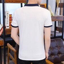 短袖t恤男士翻领polo衫夏季潮牌衬衫领体恤潮流夏装半袖ST009-P28，男装Polo衫，星座509