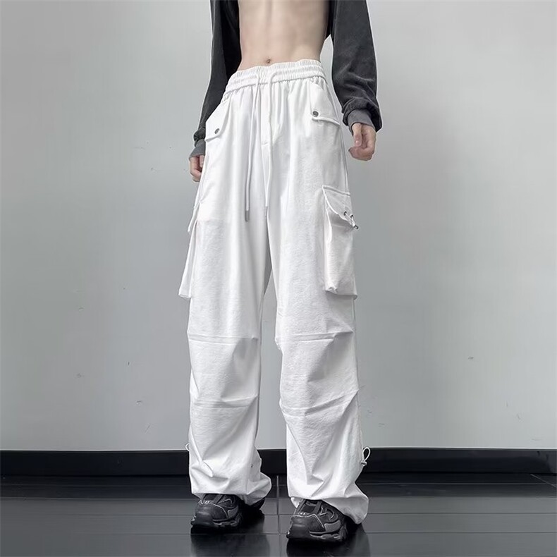 工装裤男女美式hiphop潮牌高街嘻哈情侣裤子休闲运动裤K0077-P55,男装工装外套,星座1008-2