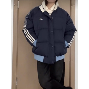 【有货】D8857-P100新款冬季棉衣女羽绒棉服情侣棉袄学生外套图片