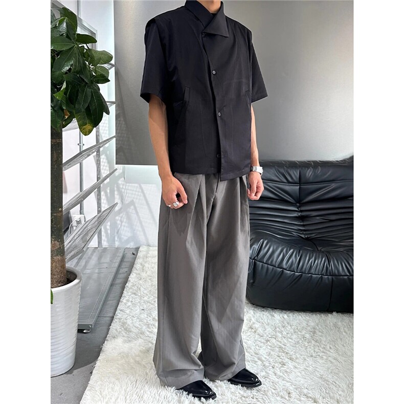 数据款！黑武士不规则衬衫高级感RJZ01-P58,男装衬衫,星座1005-6