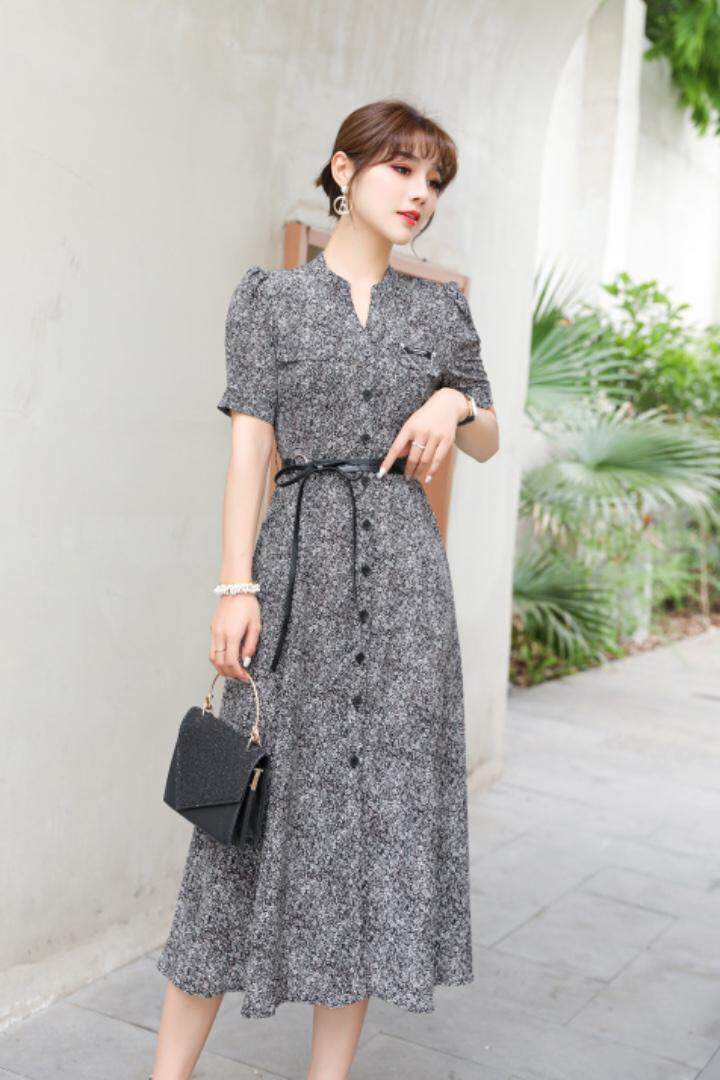 现货，夏季连衣裙，女装连衣裙，锦豪达