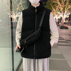 灯芯绒棉马甲男2024秋冬季新款棉衣休闲保暖加厚外套，男装棉衣，星座410-6（原星座1304-1）