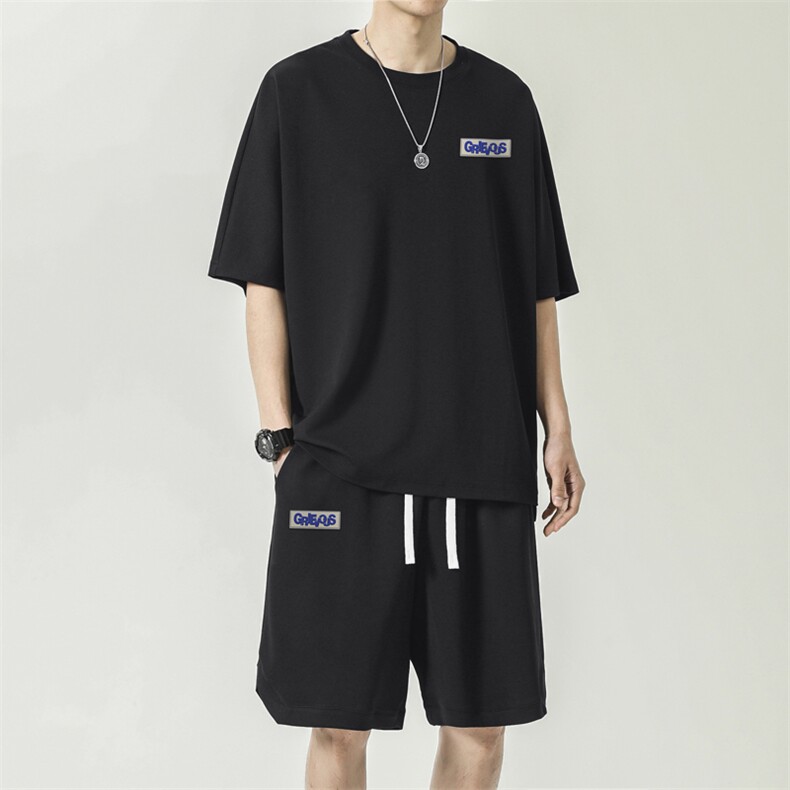 男夏季薄款运动篮球服套装夏天男士休闲短裤男装TZ18-特批-70,男装休闲套装,星座718