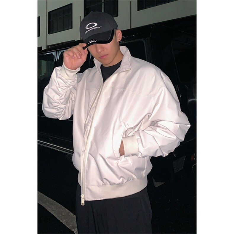 美式夹克外套男款秋季穿搭三防立领冲锋衣JK655-P67，男装夹克，星座208-5