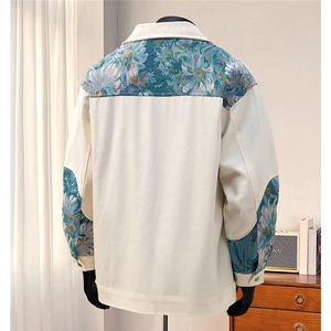 1风刺绣大码M-5XL主料棉辅料涤纶夹克JK7806P95控138,男装夹克,星座226-2