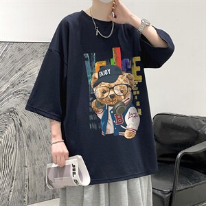 Q11211-P30 春夏季七分袖t恤男大码五分袖男短袖中袖   大皂风图片