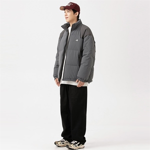 外27-2日系拼接胸口贴标羽绒服90白鸭绒(新标)YR02-P235图片