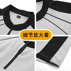 解构半拉链设计凉感POLO衫男春夏季拼接户外运动套服TZ5069-P58，男装Polo衫，星座610（原A335）