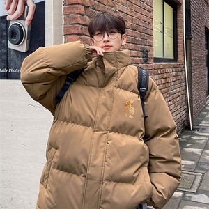 现货 抖音得物可供视频 冬季三防加厚羽绒棉衣外套面包棉服 81159图片
