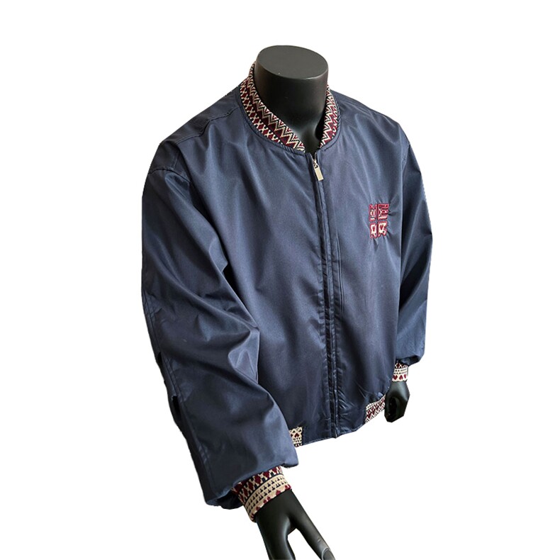 民主风提花拼接飞行夹克棒球服男xh94-特60,男装夹克,电商B367